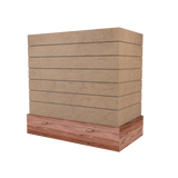 Box With Shiplap & Wood Band
