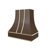 Curved With Brass Strapping