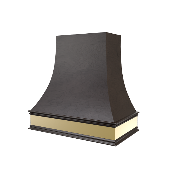 Curved With Brass Apron
