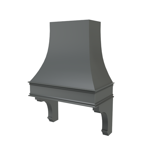 Curved With Corbels