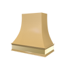 Curved With Brass Apron