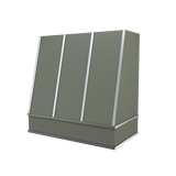 Angled With Steel Strapping