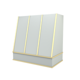 Angled With Brass Strapping