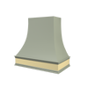 Curved With Brass Apron