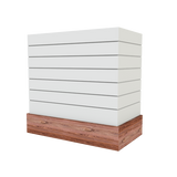 Box With Shiplap & Wood Band