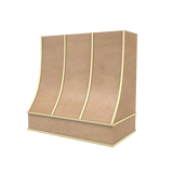 Sloped With Brass Strapping