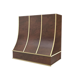 Sloped With Brass Strapping