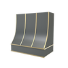 Sloped With Brass Strapping