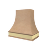 Curved With Brass Apron