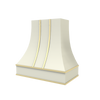 Curved With Brass Strapping