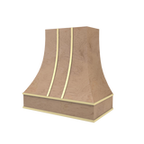 Curved With Brass Strapping