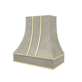 Curved With Brass Strapping