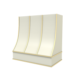 Sloped With Brass Strapping