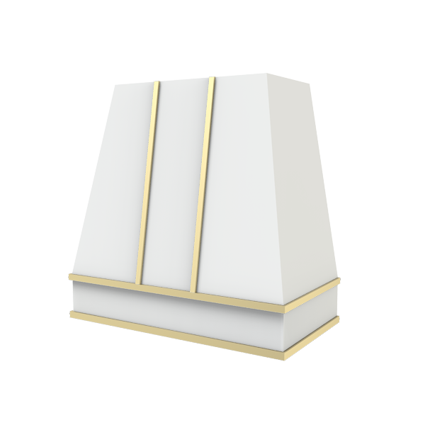 Tapered With Brass Strapping