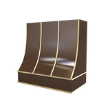 Sloped With Brass Strapping