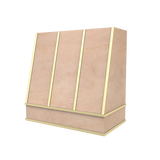 Angled With Brass Strapping