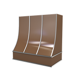 Sloped With Steel Strapping