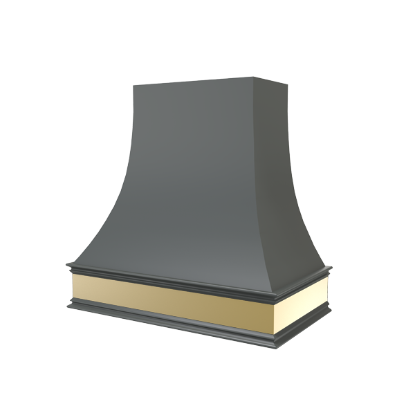 Curved With Brass Apron