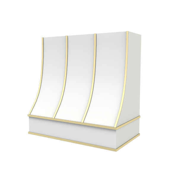 Sloped With Brass Strapping