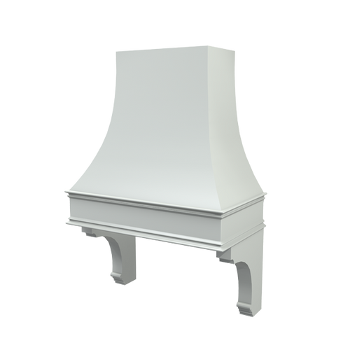 Curved With Corbels