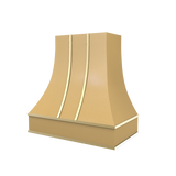 Curved With Brass Strapping