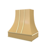 Curved With Brass Strapping