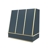 Angled With Brass Strapping
