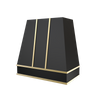 Tapered With Brass Strapping