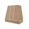 Tapered With Brass Strapping