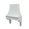 Curved With Corbels
