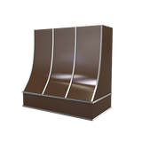 Sloped With Steel Strapping