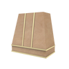 Tapered With Brass Strapping