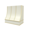 Sloped With Brass Strapping