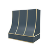 Sloped With Brass Strapping