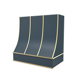 Sloped With Brass Strapping