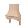 Curved With Corbels